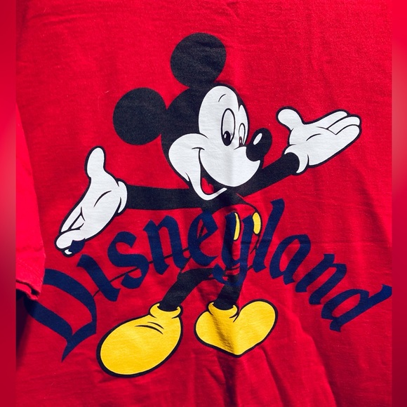 Vintage Disney Designs Mickey Mouse Tee Shirt - Picture 1 of 5
